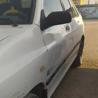 پراید سفید دوگانه فابریک مدل 91 روغنی