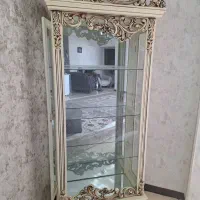 بوفه ویترین کنار سالنی چهار طبقه جنس چوب سالم|بوفه، ویترین، کنسول|اصفهان, ملک‌شهر|دیوار