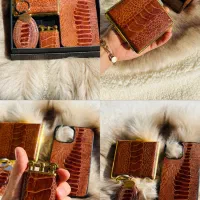 فندک چرم طبیعی و جا سیگاری چرم طبیعی|زیورآلات و اکسسوری|اسلامشهر, مظفریه|دیوار