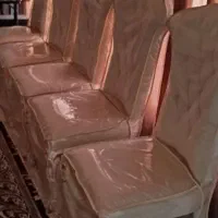 مبل و ناهار خوری۶نفره و ویترین و پاف مناسب عروس|مبلمان خانگی و میز عسلی|اصفهان, مصلی|دیوار