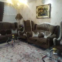 مبل راحتی مدل امپراتوری با ست جلو مبلی و آباژور|مبلمان خانگی و میز عسلی|تهران, امام زاده حسن|دیوار