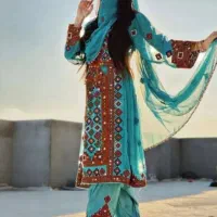 دوخت لباس بلوچی زنانه