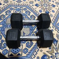 یک جفت دمبل ده کیلویی برای فروش گذاشتم کسی خواست