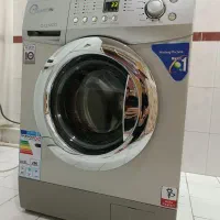 لباسشویی8کیلو دوو اصل کره در حد جهیزیه در استیل|ماشین لباسشویی و خشک‌کن لباس|مشهد, سجاد شهر|دیوار