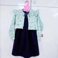 کت جین بچه گانه و ست سارافون کت دخترانه ارزان|کفش و لباس بچه|آمل, |دیوار