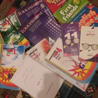 کتابهای زبان ودانشگاهی|کتاب و مجله آموزشی|قم, لسانی|دیوار