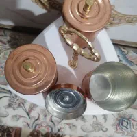 ست پاسماوری مسی دو طبقه زنجان|صنایع دستی و سایر لوازم تزئینی|رباطکریم, الارد|دیوار