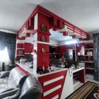 کابینت گلس جنس براق تمیز