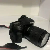 کانن۶۰ d+محافظ لنز uvو +لنز stm