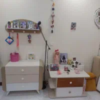 سرویس خواب کودک آپادانا کامل و لوکس|تخت و سرویس خواب|پرند, فاز ۱|دیوار