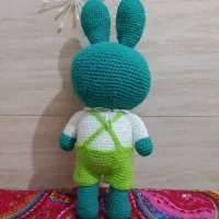 عروسک خرگوش خوشتیپ دستبافت|اسباببازی بچه|بندرعباس, |دیوار