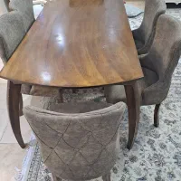 میز ناهار خوری شیش نفره