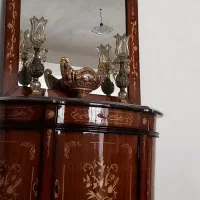 کنسول معرق تمام چوب