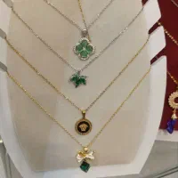 گردنبندهای مختلف و متنوع زنانه و دخترانه استیل