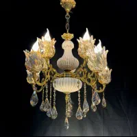 لوسترلایت اسکایtبرنجی۱+۲+۵شعله سرامیکی سرپیچe1010d