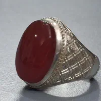 انگشتر کلکسیونی عقیق یمنی