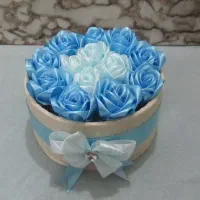 گل های روبانی|گل مصنوعی|املش, |دیوار