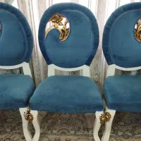 چهار عدد صندلی درحد نوتمیز|میز و صندلی غذاخوری|پرند, فاز ۲|دیوار