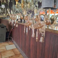 لوستر باکارات ۱۲ شاخه ۲ عدد دیواری ۲. شاخه|لوستر و چراغ آویز|تهران, بازار|دیوار