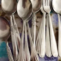 انواع قاشق و چنگال|کلکسیون اشیاء عتیقه|تهران, کرمان|دیوار