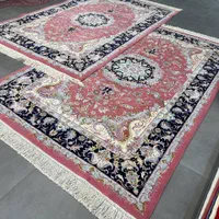 فرش دستباف (بساک )جفت ۶ متری طرح تبریز|فرش|مشکین‌دشت, |دیوار