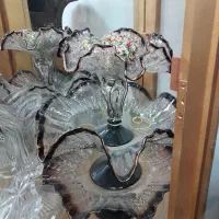 ظرف شیشه ای میوه خوری