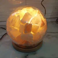 آباژور سنگ نمک سالم و نو