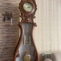 ساعت ایستاده چوبی