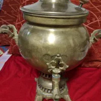 سماور ذغالی مُهردار|سماور، چای‌ساز، قهوه‌ساز|تهران, آذری|دیوار