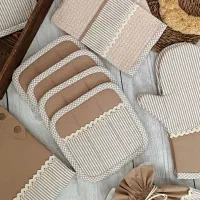 سفارش دوخت سرویس آشپزخانه عروس|سفره، حوله، دستمال آشپزخانه|کاشان, فاز ۱ ناجی آباد|دیوار