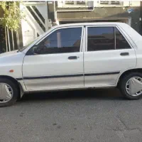 پراید مدل ۸۴به رنگ سفید ...