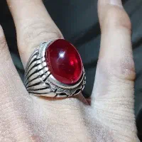 انگشتر یاقوت سرخ شیخ احمد