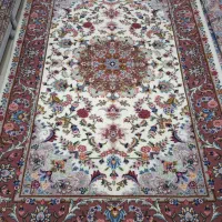 انواع قالیچه دستباف(طرح علیا زیرخاکی گلفرنگ منظره)