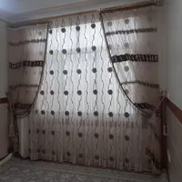 پرده  پزیرای و راهپله زیر پرده کنار پرده|پرده، رانر، رومیزی|اراک, |دیوار
