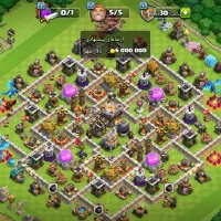 اکانت کلش با 7000جم