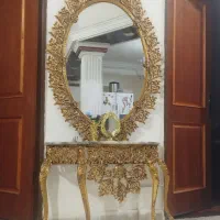 آینه شمعدان برنجی