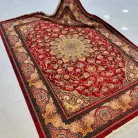 فرش تجریش فرشی دستبافت گونه/قالیچه و‌کناره|فرش|شیراز, لاله|دیوار