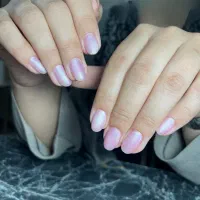 کاشت ناخن با ژل+لاکژل ۴۰۰تومان