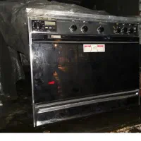 اجاق گاز فر دار استیل آکبند