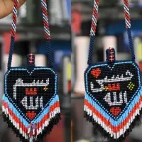 انگشتر گردنبند کمربند منجوق دست بافت زندان بافت|بدلیجات|شیراز, بازار|دیوار