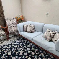 مبلمان ۹نفره با قابلیت تبدیل شدن به تخت|مبلمان خانگی و میز عسلی|مشهد, کوثر|دیوار