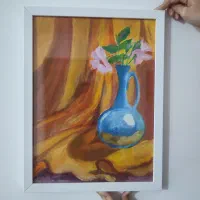 تابلو نقاشی رنگ روغن،کار دست