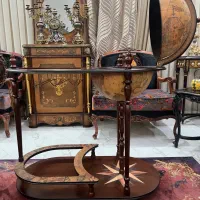 کنسول میز بار کره کروی پذیرایی ترولی دکوری سرو|بوفه، ویترین، کنسول|تهران, افسریه جنوبی|دیوار