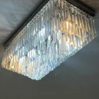 لوستر سقفی کریستال چک اصل