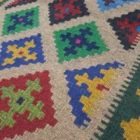 گلیم دست باف|گلیم، جاجیم، گبه|یزد, |دیوار