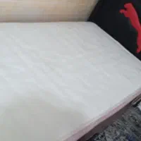 تخواب  فلزی تک  نفره همراه با تشک