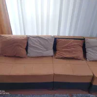 مبل ال 8 نفره و به همراه میز|مبلمان خانگی و میز عسلی|ری, شهید غیوری (ابن باویه)|دیوار