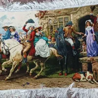 تابلو فرش دستباف بدرقه