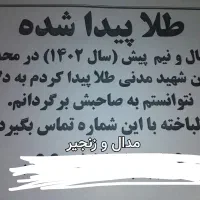 طلا پیدا شده