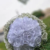 انواع و اقسام گلهای روبانی و ماندگار